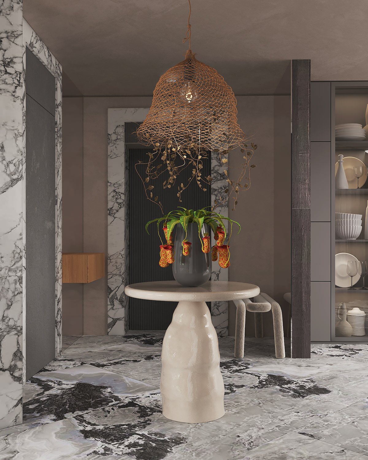 Проект двухуровневой квартиры 180 кв.м с двумя детскими