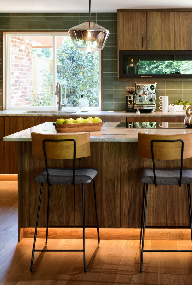 Northwest Midcentury - Home Bar - Seattle - by Justine Marie Designs ...