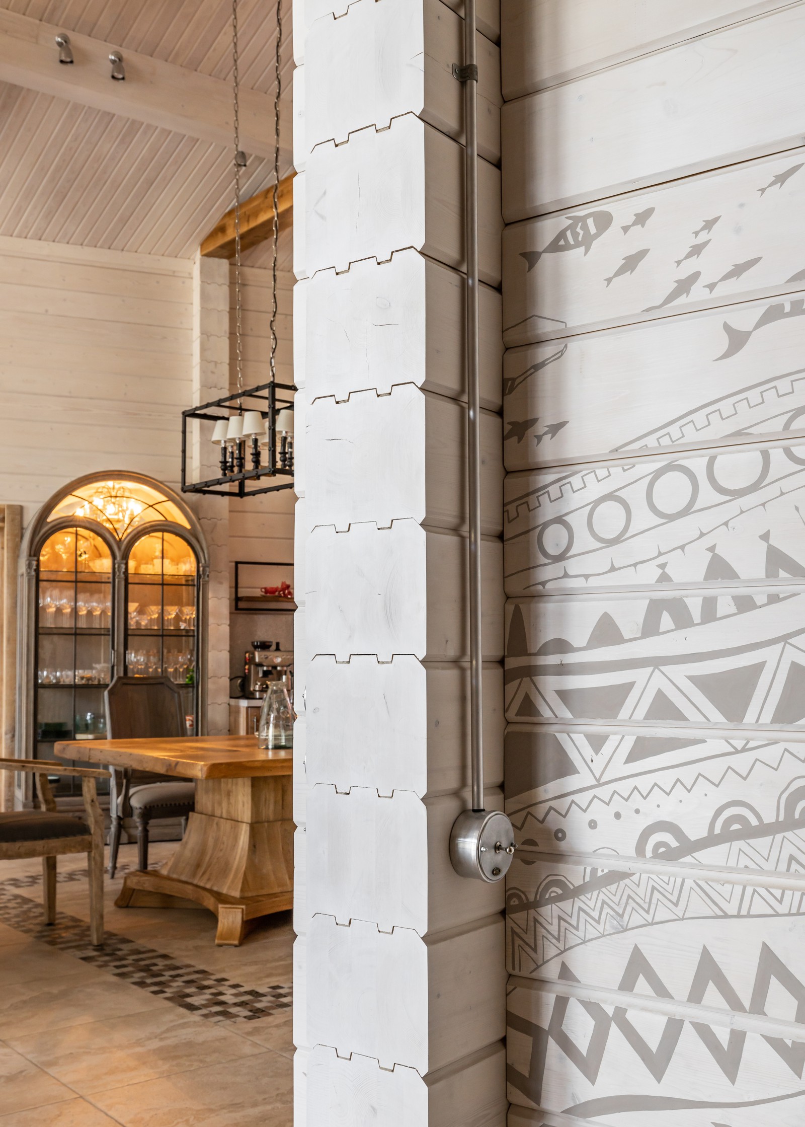 Реализованный проект загородного дома из бруса