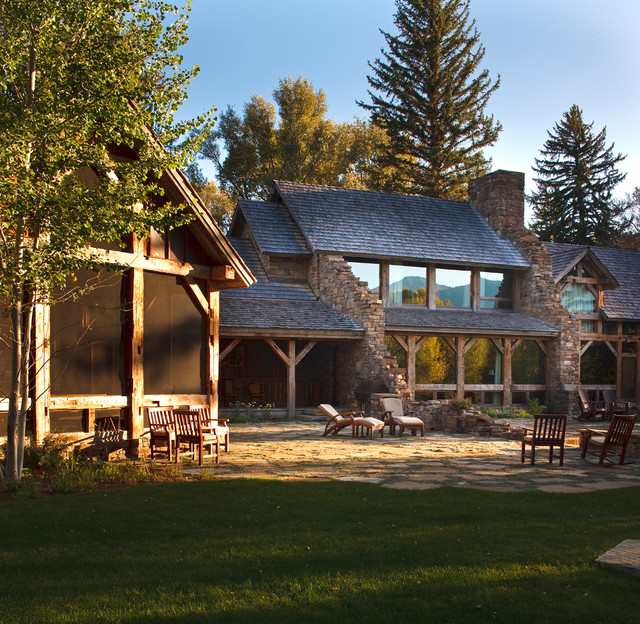 Rustic Exterior rustik-fasad