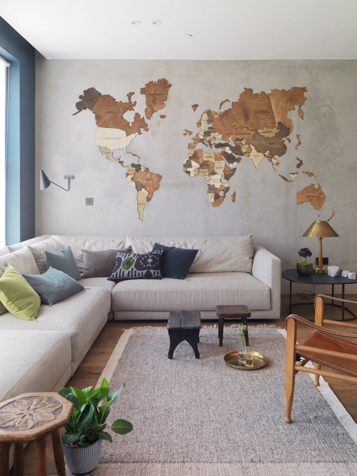 Многоуровневые карты мира