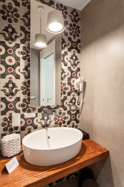 Casa Catena - 60 mq mediterran-badezimmer