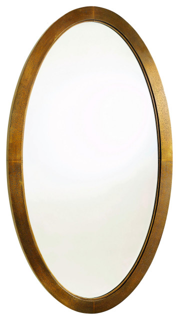 large oval mirror