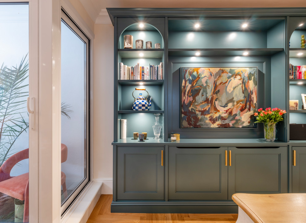 Beautiful Bespoke Wall Unit with Custom Storage