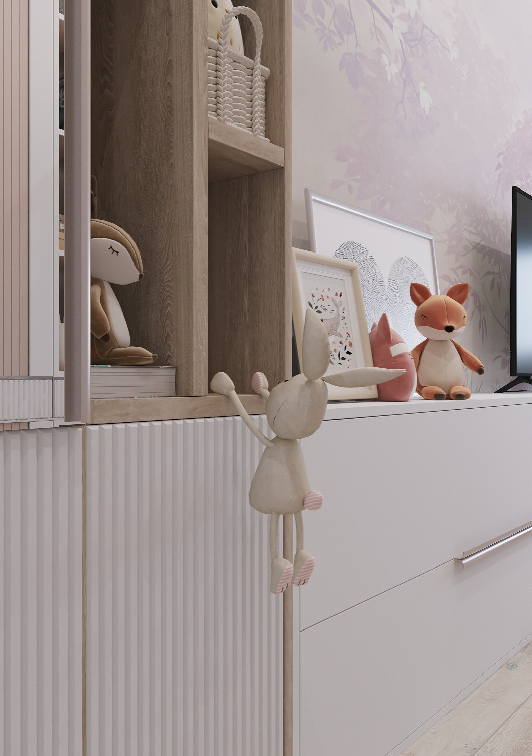 Детская комната для девочки ЖК Аристократ