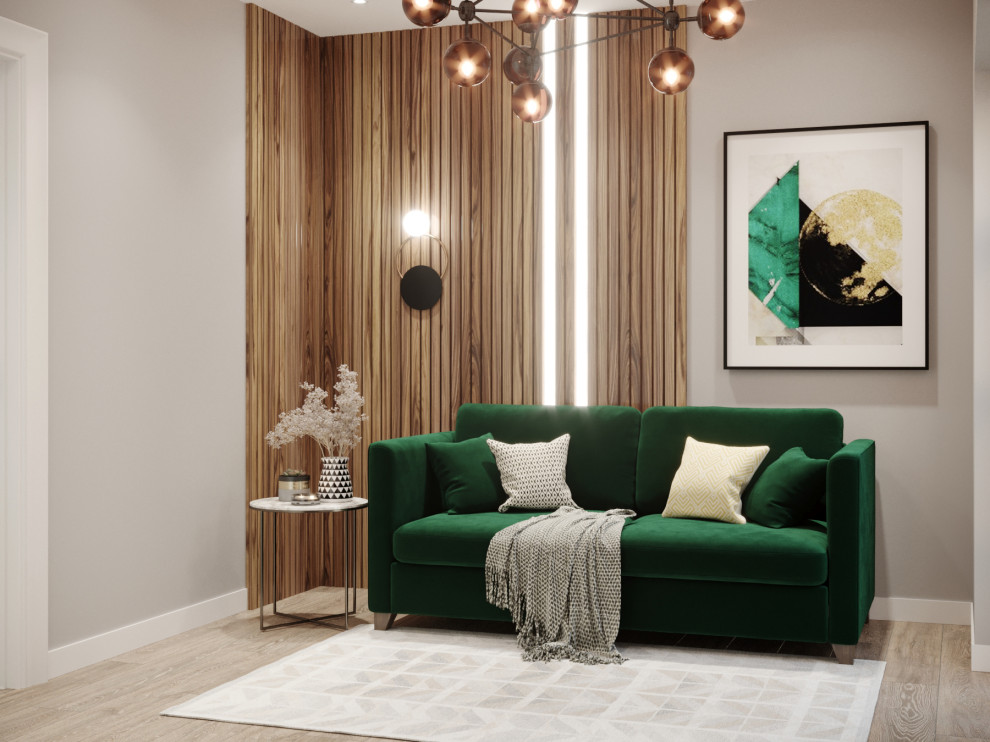 Кухня - гостиная. Проект #tmdesign_Питер