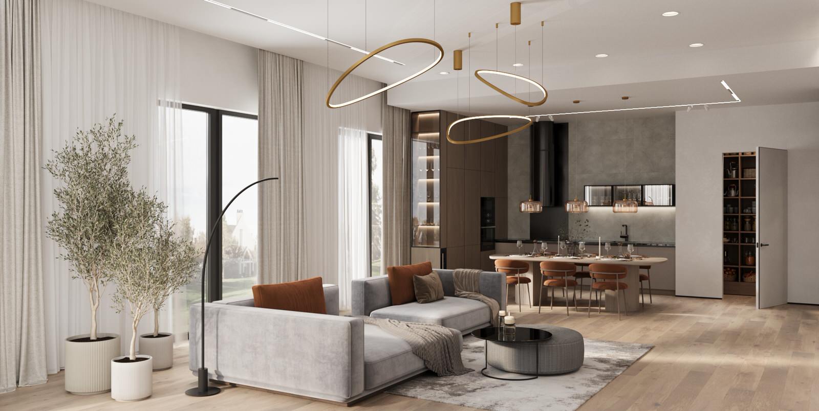 Дизайн проект дома жк  Малинки Виладж