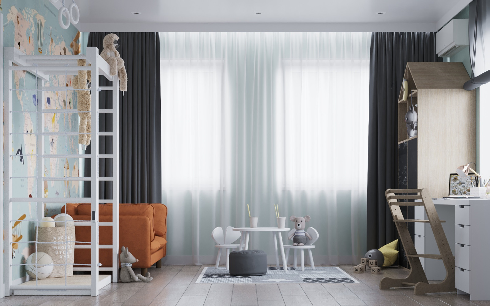 Детская комната в ЖК Благодатово