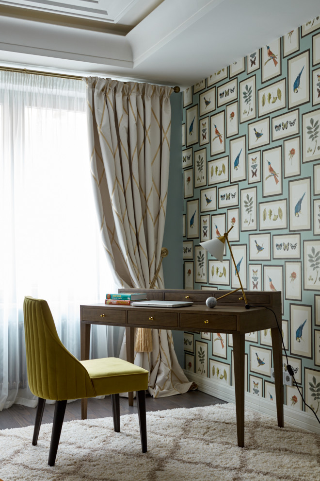 Private Apartment - Inspiration for a contemporary kids' room remodel in Saint Petersburg