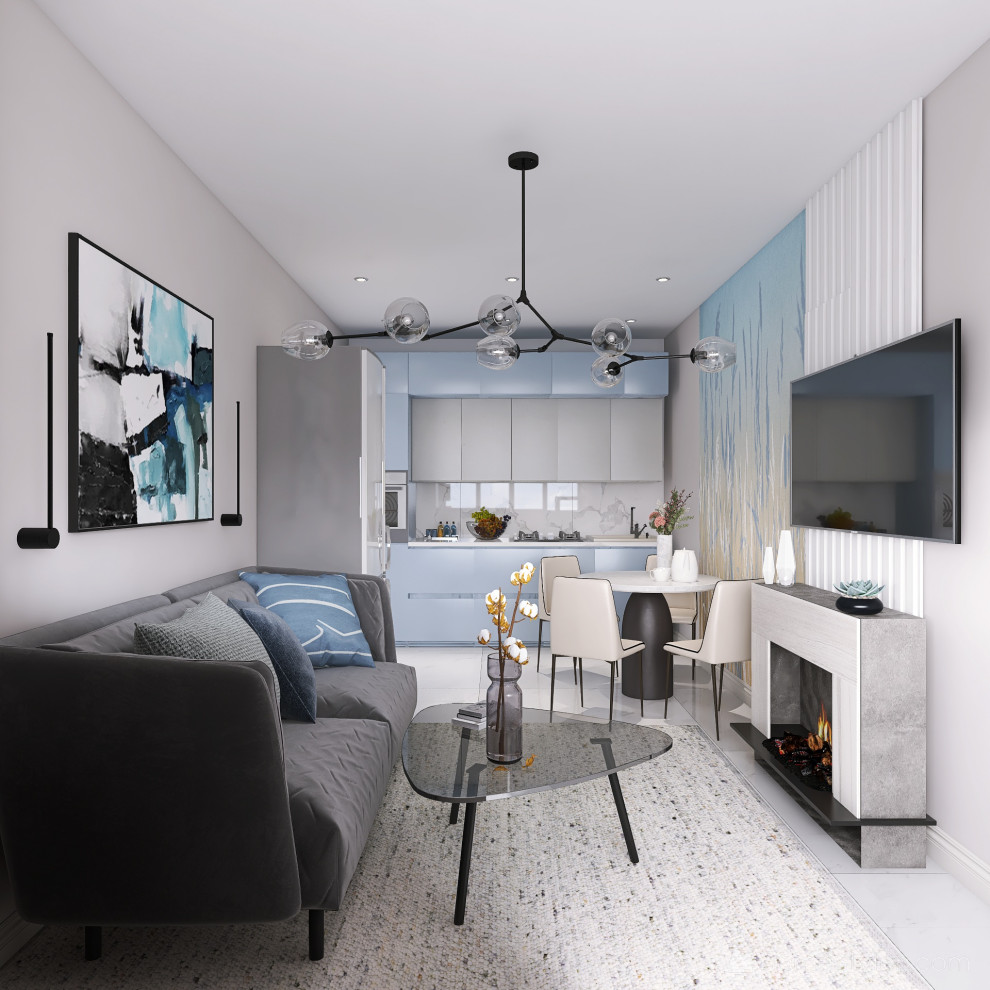 Проект 2-х комнатной квартиры ЖК "Ты и Я"