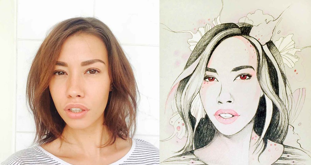 Портреты. Графика, акварель,масло, аниме и авторский стиль