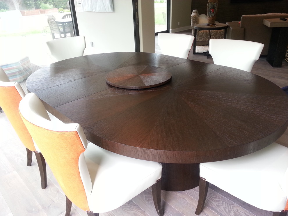 Example of a large transitional dining room design in Orange County