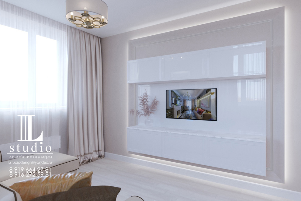 Неоклассика с голубыми акцентами