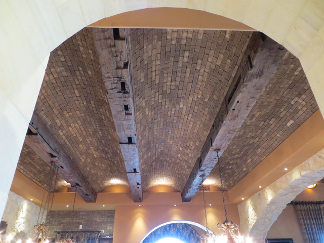 Brick Ceiling Treatment Phoenix By Visionmakers Custom Stone