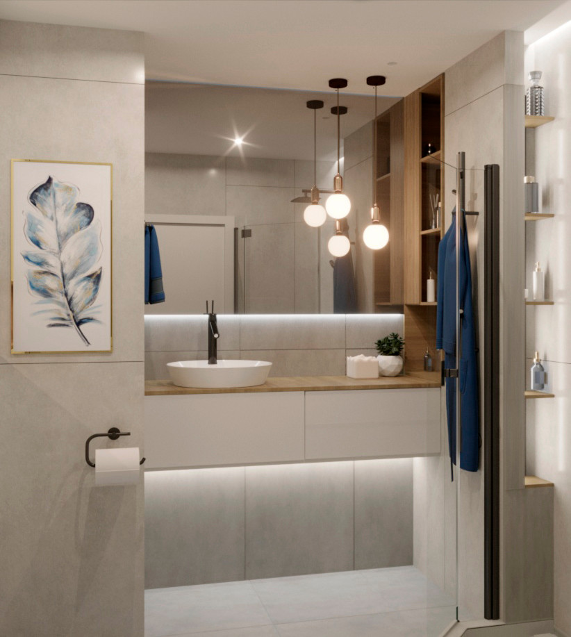 Двухкомнатная квартира, Филевский бульвар.