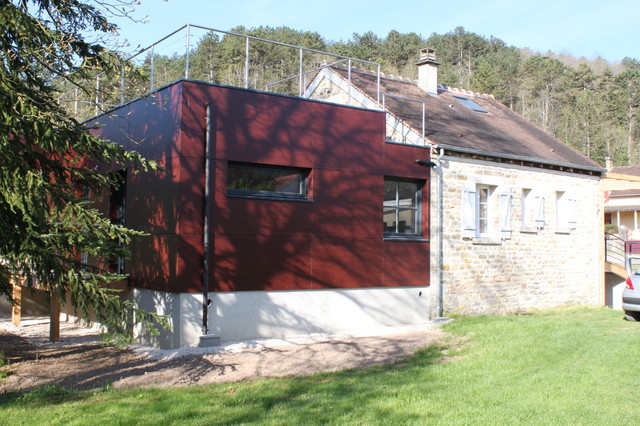 Extension &agrave; Givry eklektisch-haeuser
