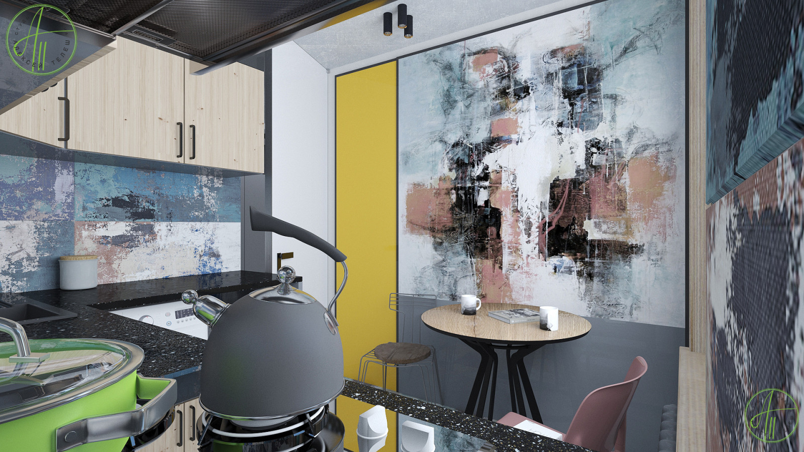 "Концепт серого в Брежневке"