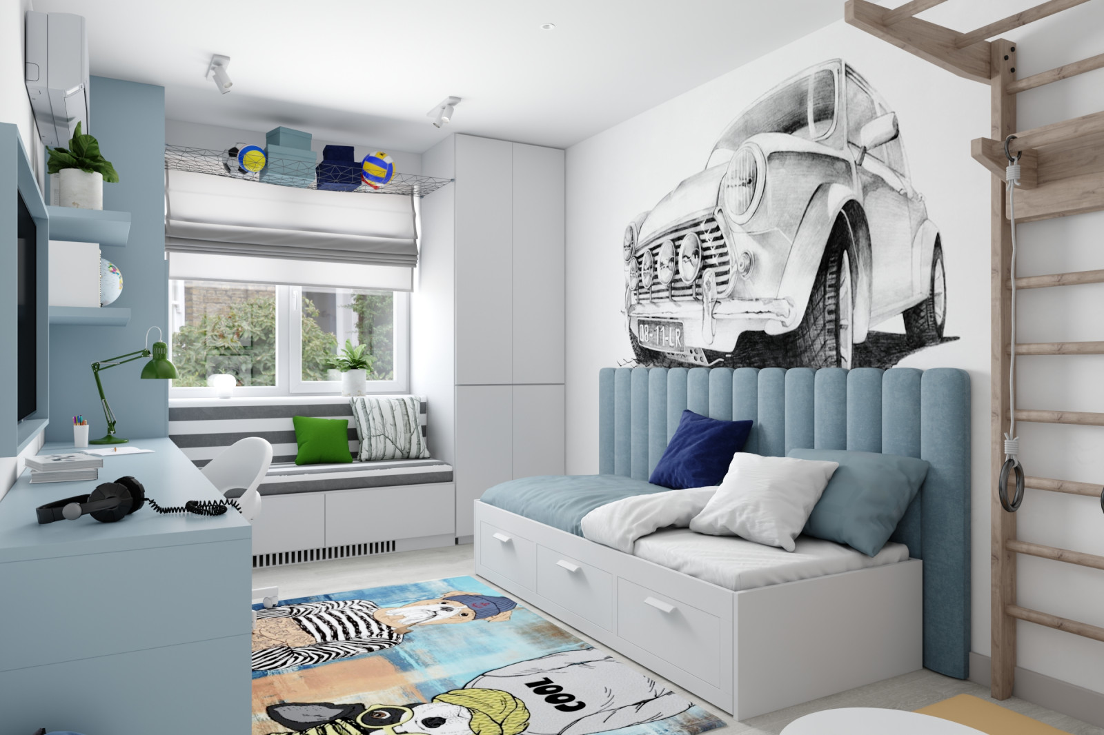 Дизайн квартиры в ЖК Король Плаза