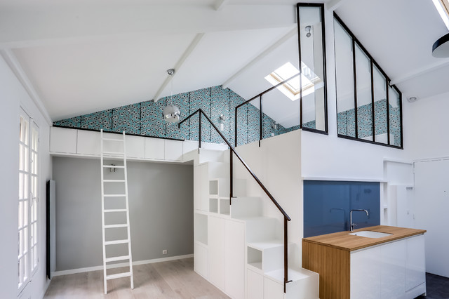 DUPLEX PARIS 14&egrave;me contemporary-koek