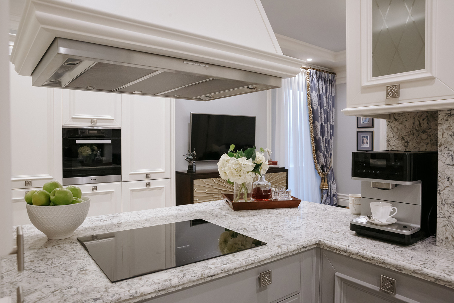 Американская классика на Крестовском острове.ЖК Привилегия 107м2