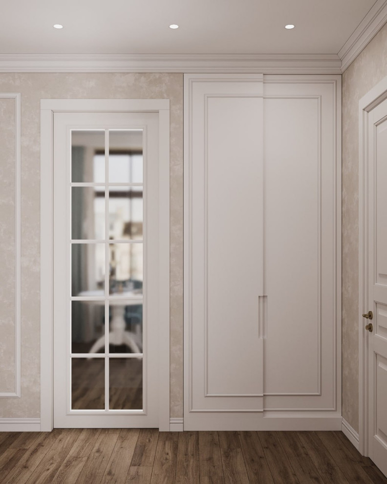 Дизайн-проект квартиры в "Сталинке" в классическом стиле