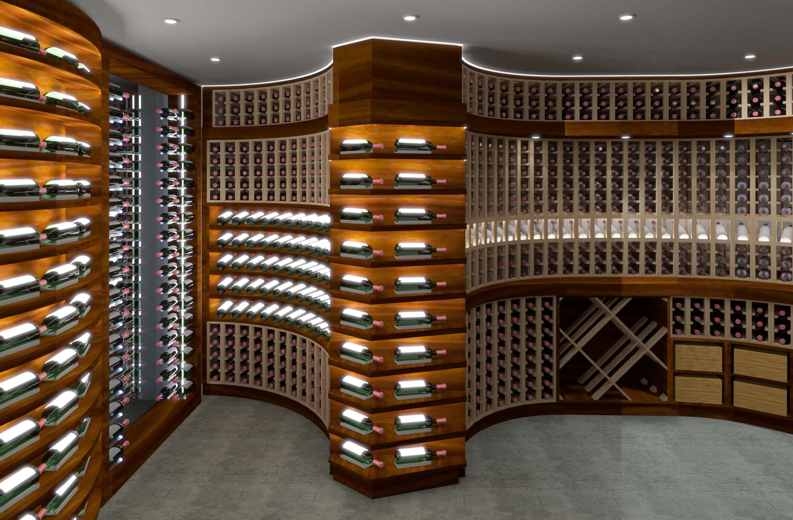 Customized Wine Cellars
