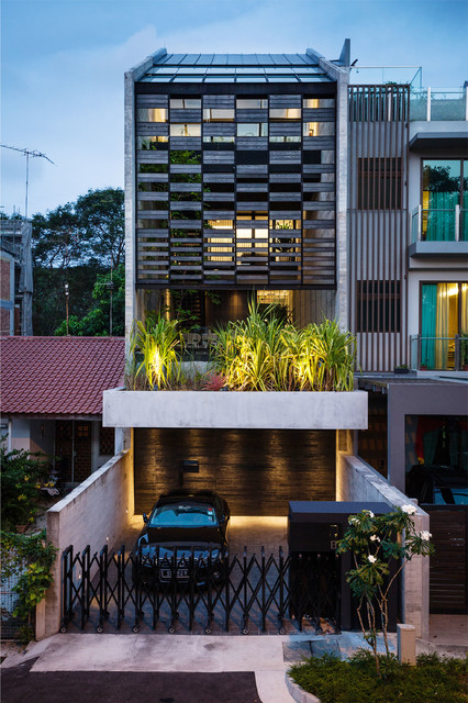 4 Terrace Houses That Optimise Light And Space With Split Levels Houzz