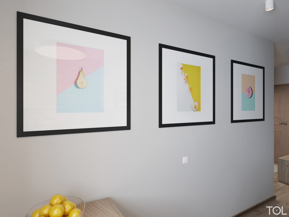 Трёхкомнатная квартира для молодой семьи на востоке Москвы.