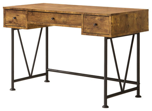 Furniture Contemporary Desks Antique Nutmeg 47.25"x23.5"x30.5"