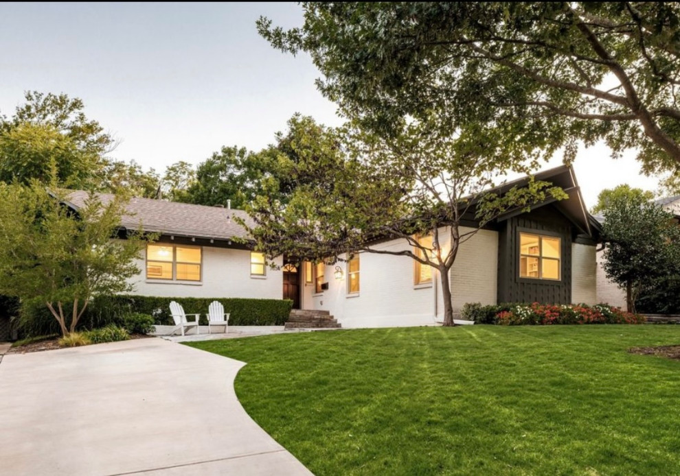 Dallas Garage Conversion Construction Company Eric Cantu Remodeling - Your driveway is now your front porch, the living space that was your garage is now the front focal point of your home.