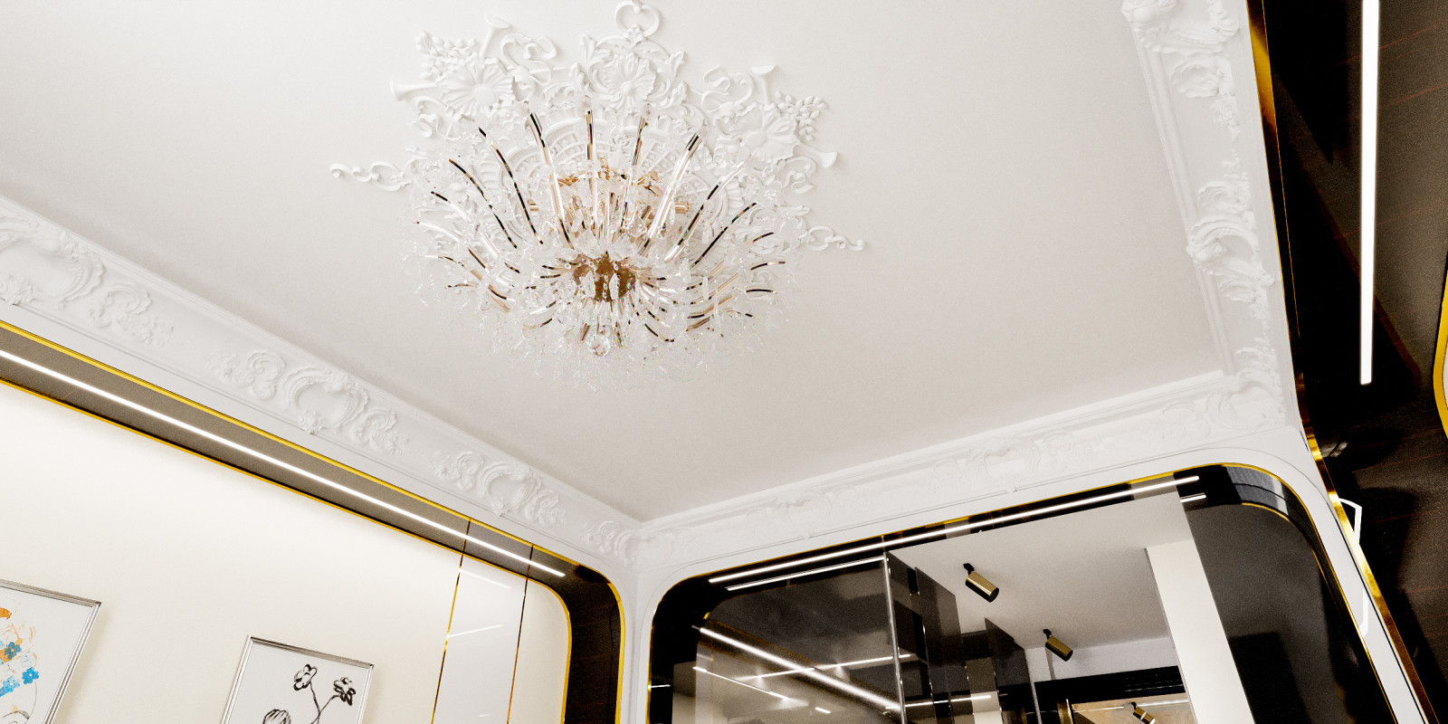 Многомерный интерьер как искусство.