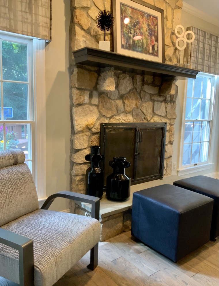 Cozy Modern Family Room