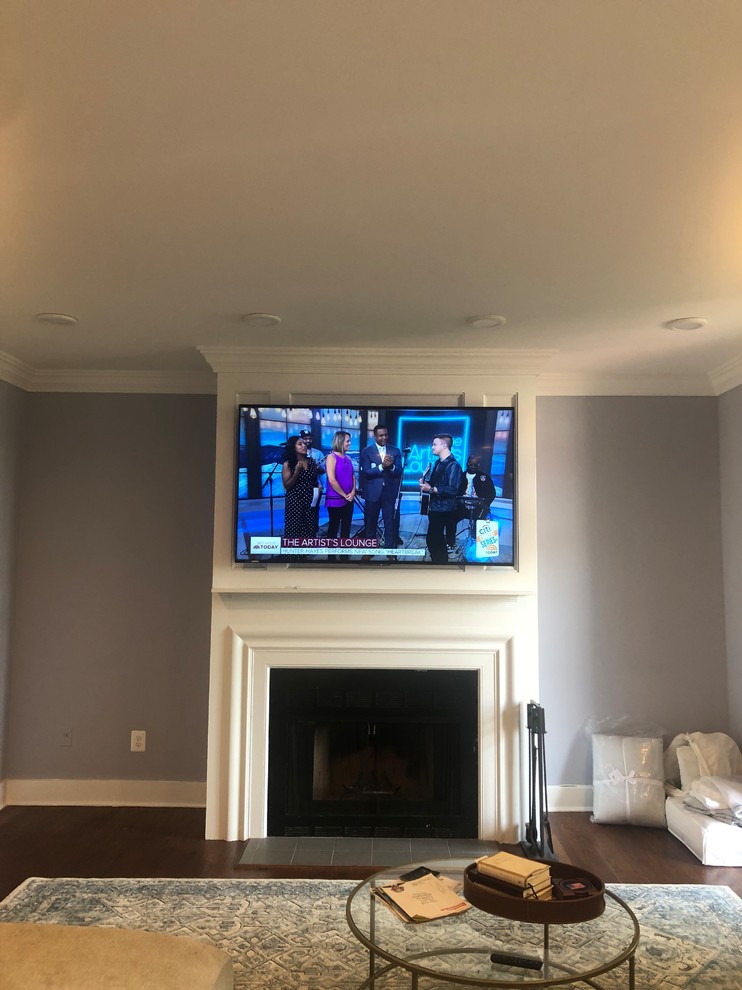 Help! Decor tips for recessed walls next to fireplace