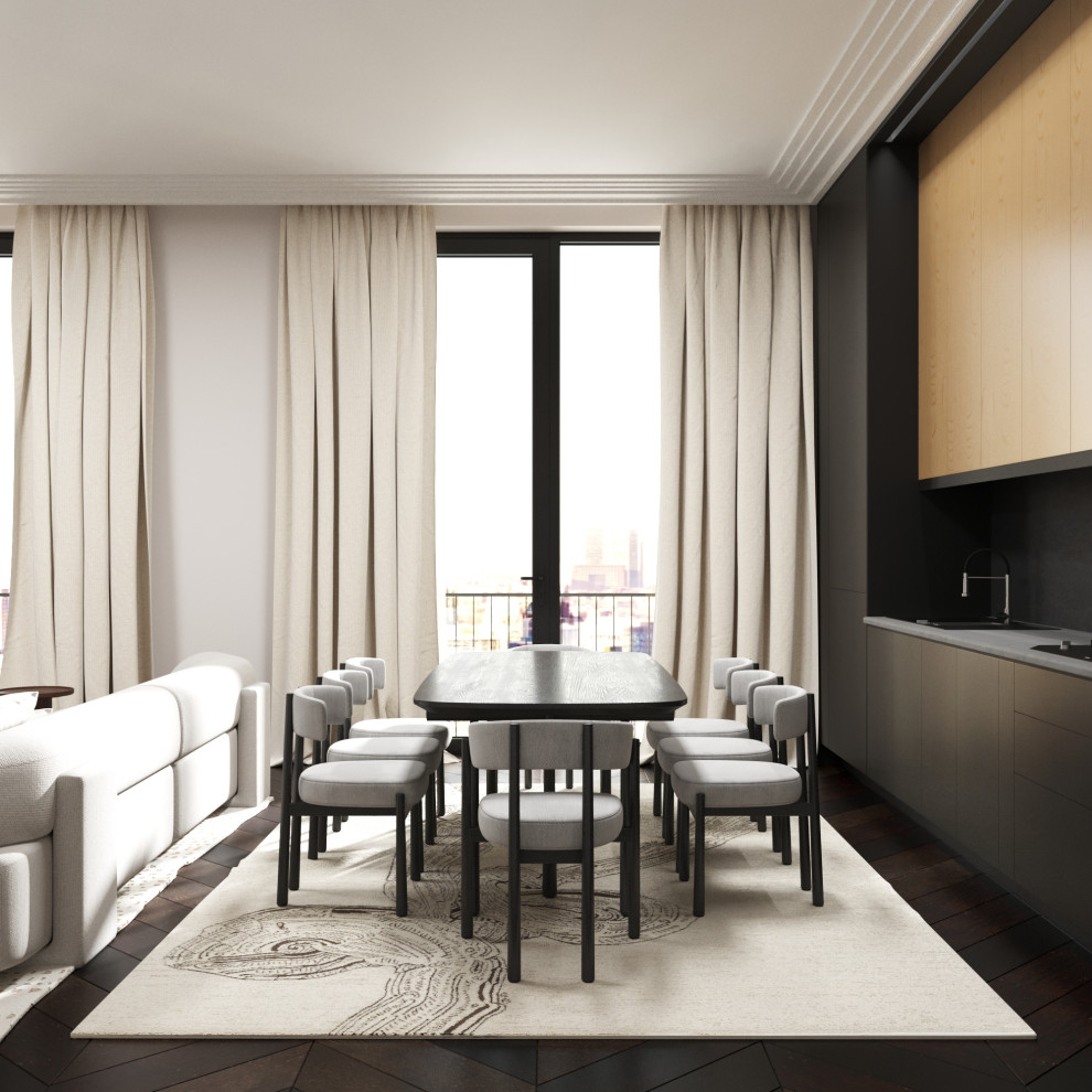 Дизайн-проект апартаментов в центре города