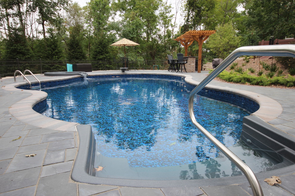 Mountain Lake Steel Vinyl Liner - Mediterranean - Pool 