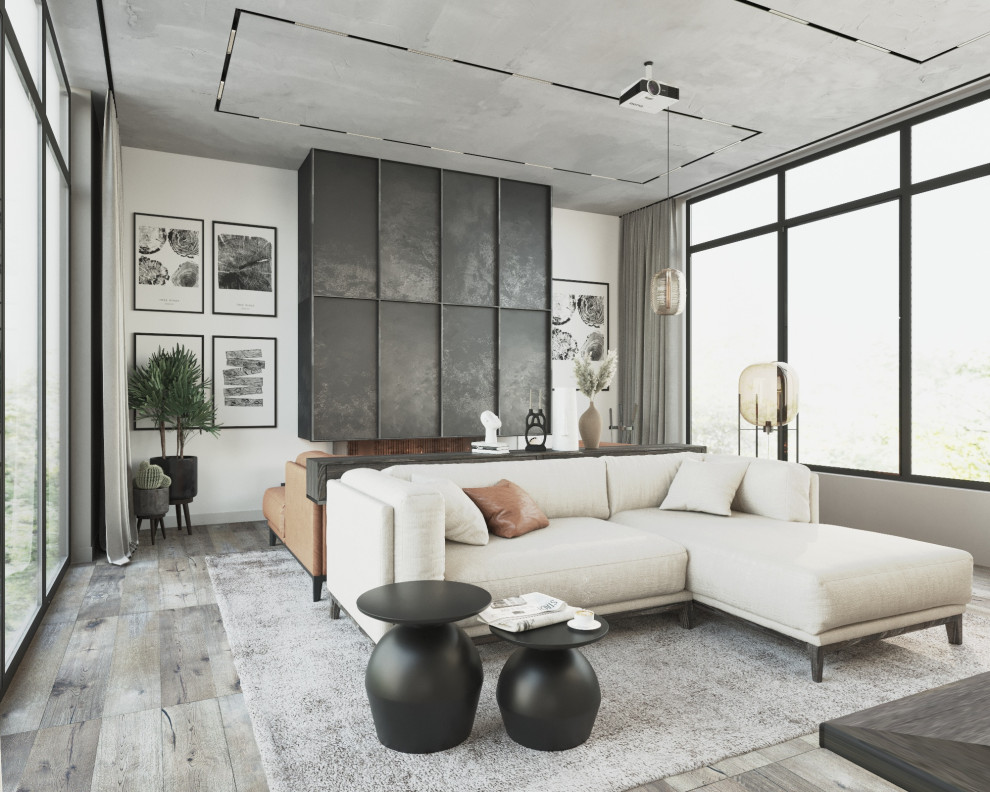 Аристократичный минимализм (гостиная виллы)