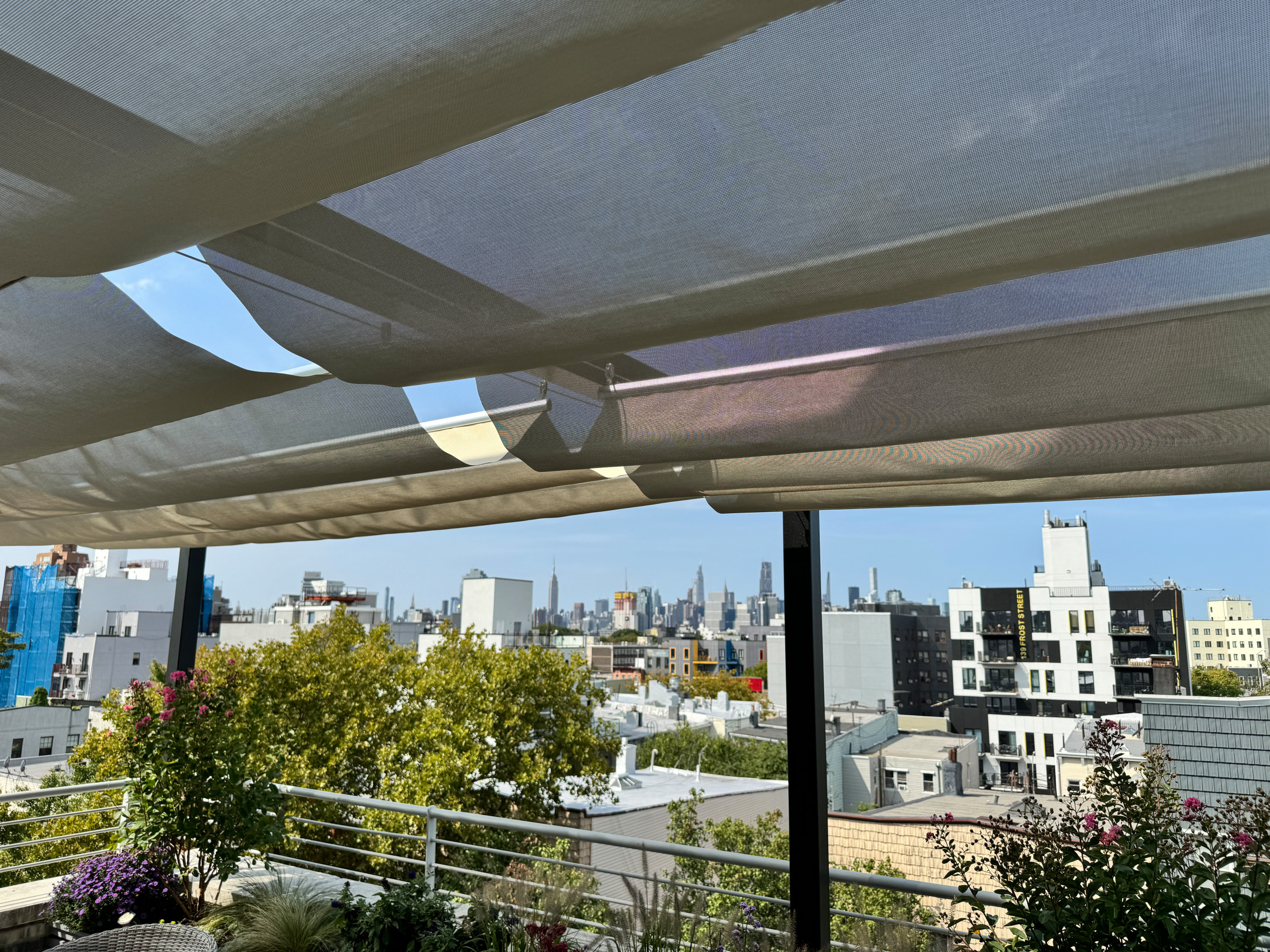 East Williamsburg rooftop update