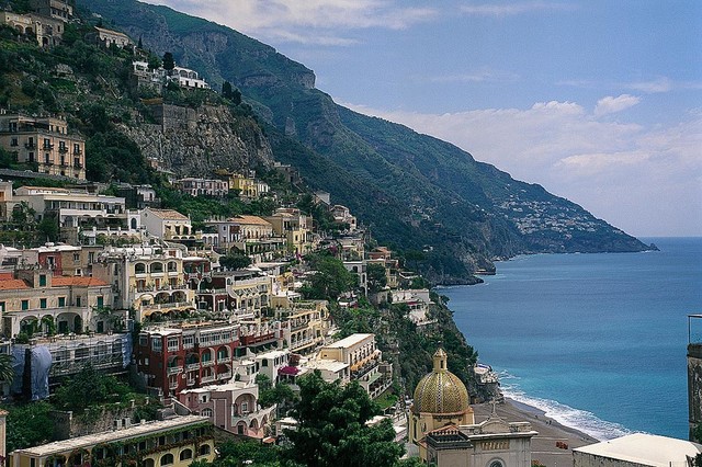 Amalfi Coast Italy Landscape Wallpaper Wall Mural Self Adhesive