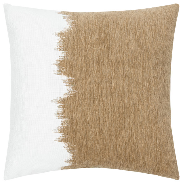 Transition Camel Indoor/Outdoor Performance Pillow, 20"x20"