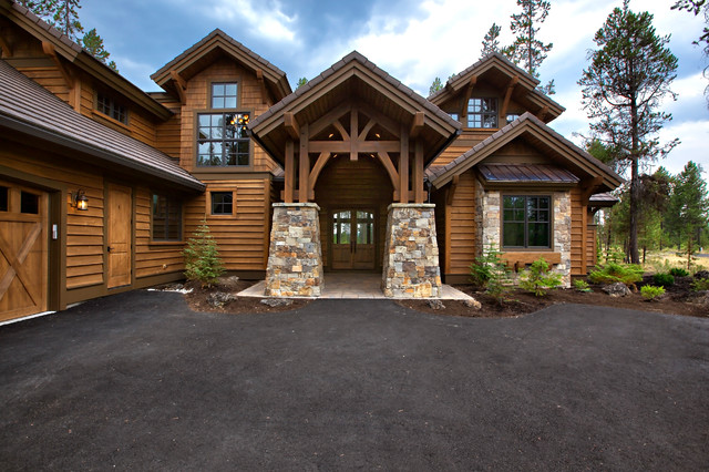  Luxury  Mountain Craftsman  House  Plan  9069