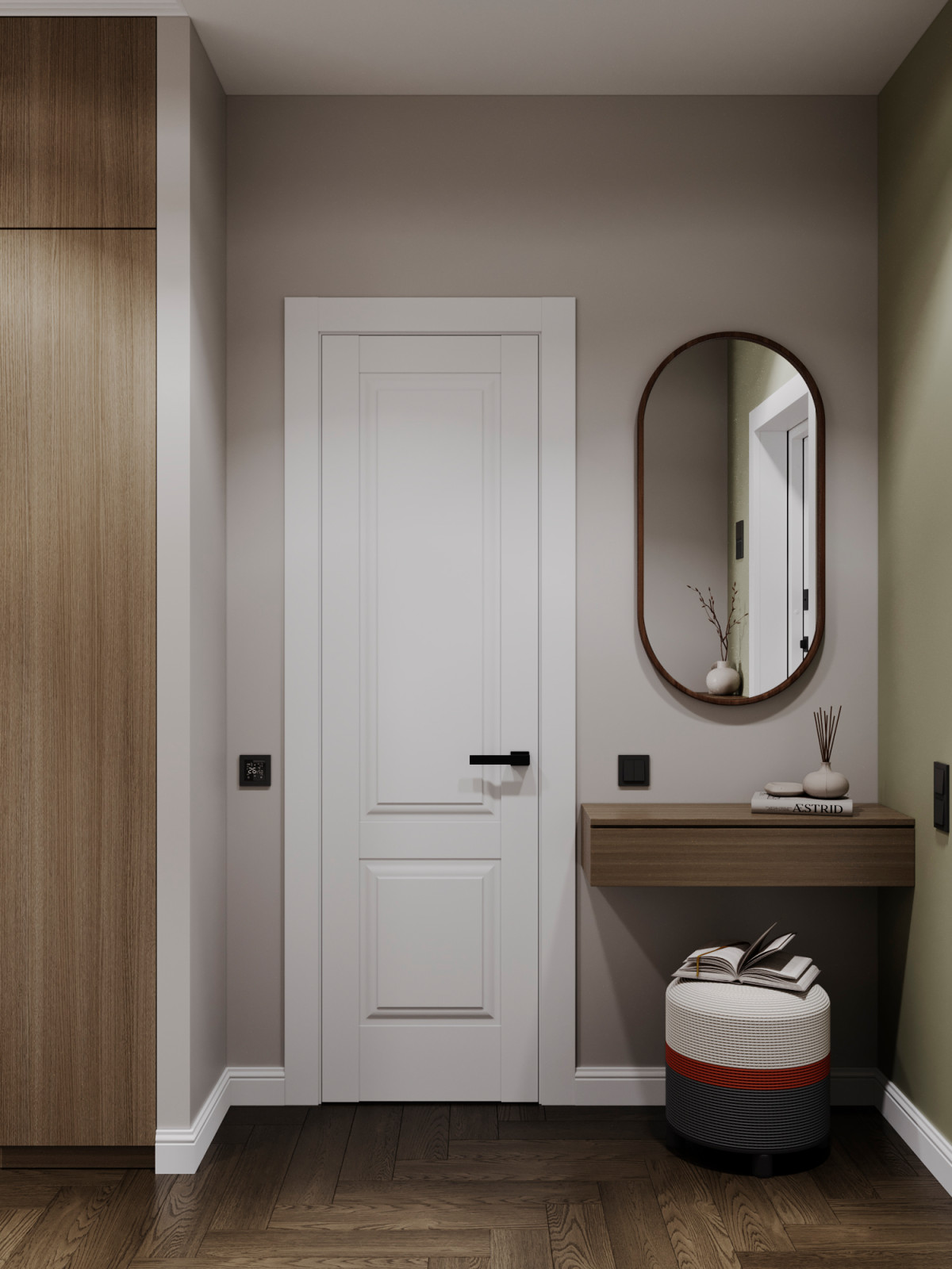 Уютный интерьер в ЖК Западный Порт