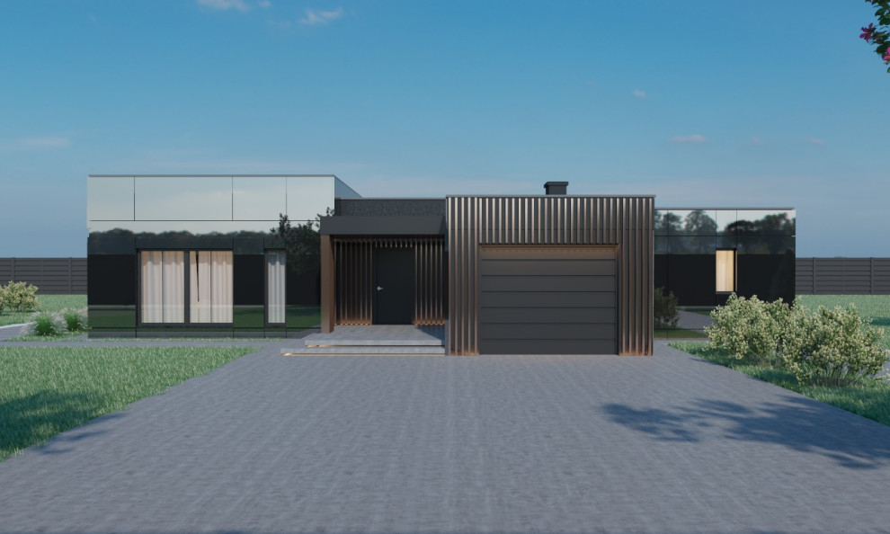 Проект одноэтажного дома №9