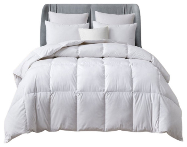 Martha Stewart Goose Feather & Down Fiber Comforter All Seasons, King