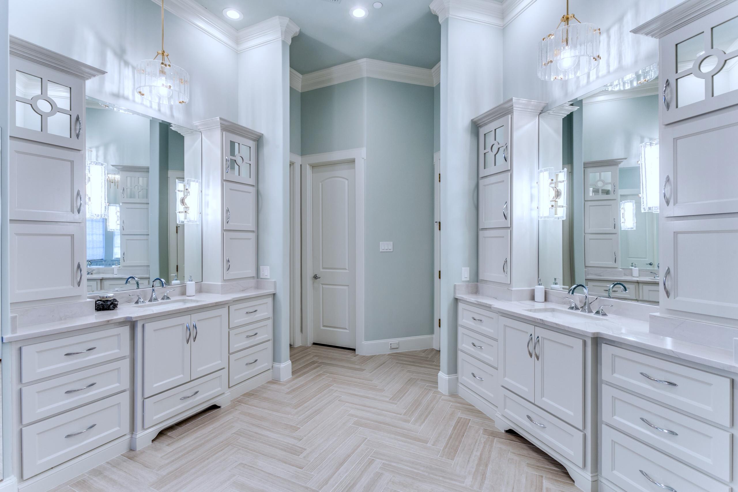 Transitional Elegance-Bathroom