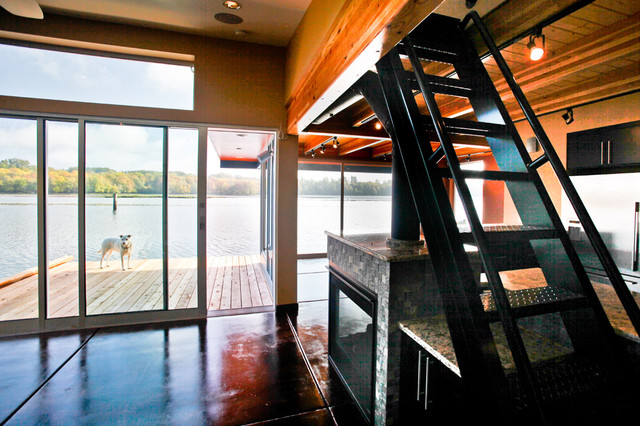 Float House II contemporary-living-room
