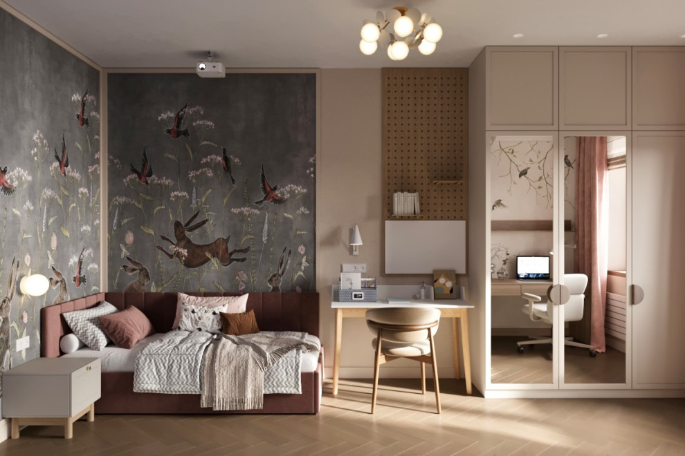 Детская комната ЖК Юлай (3D-визуализации)