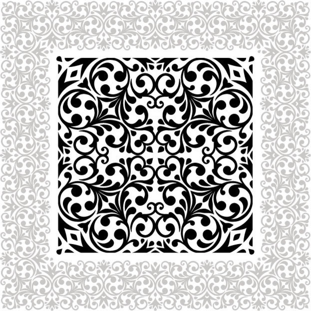 Fenton Black RETile Decal Contemporary Wall Decals by StickPretty