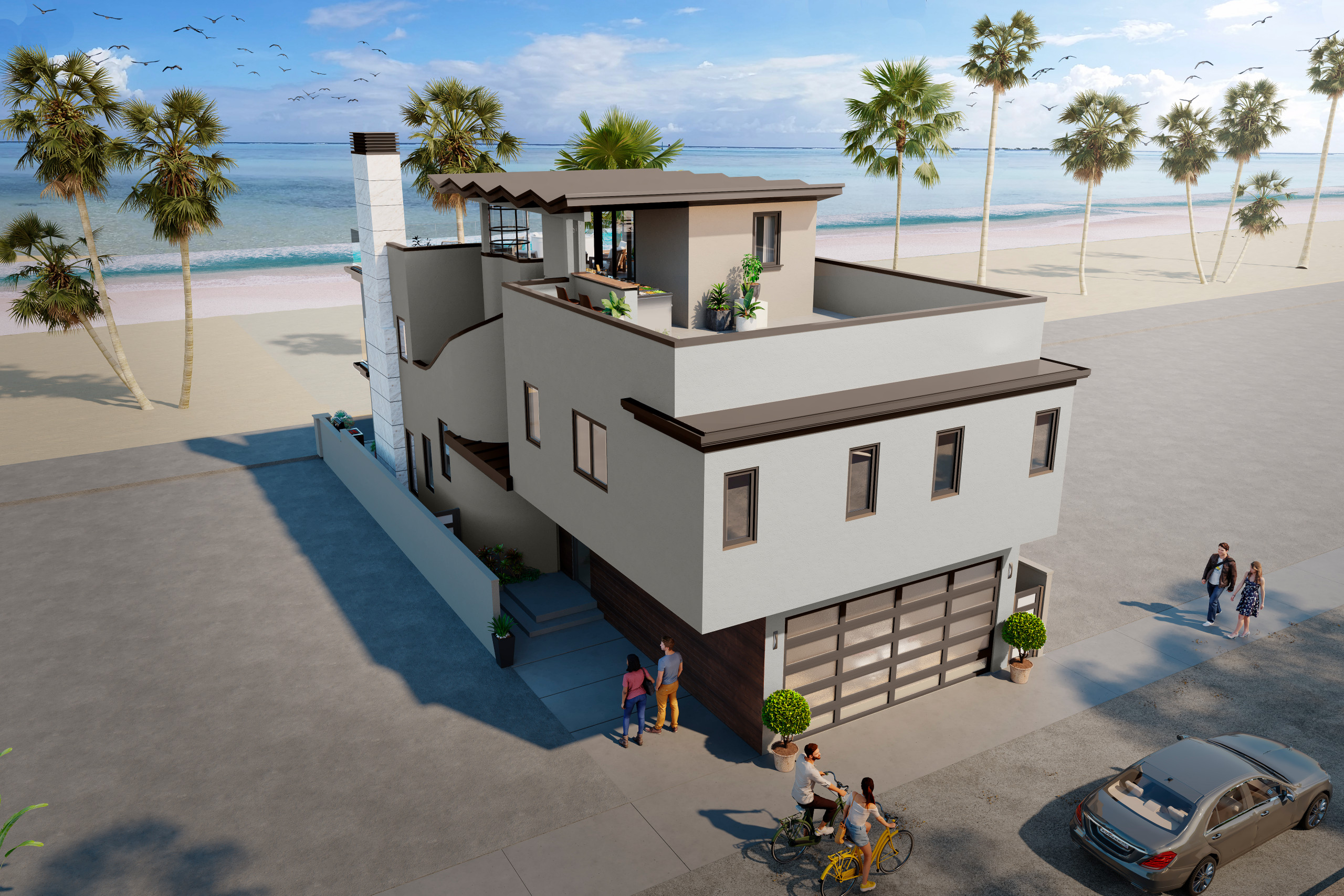 Oceanfront Custom Beach House