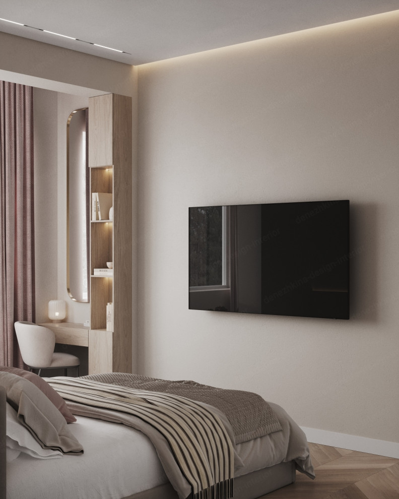 Дизайн проект 3 комнатной квартиры — ЖК Скандинавия