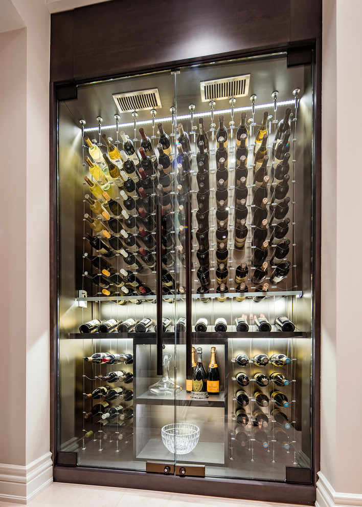 Cable Wine System Wine Cellars by Papro Consulting Modern Wine